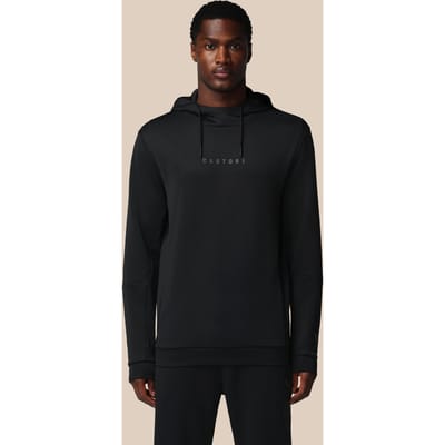 Heren Flex Lange Mouwen Hoodie - Zwart