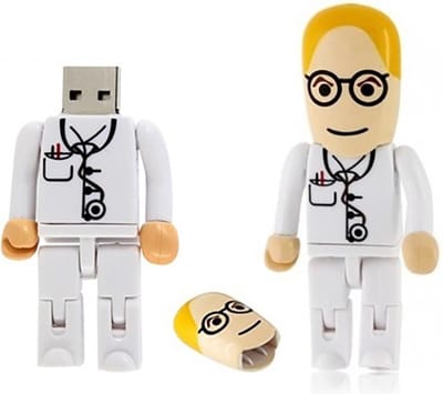 Dokter usb stick 32gb -1 jaar garantie – A graden klasse chip