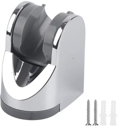 Dailygoods- Douchekophouder Draaibaar - Wandmontage - Verstelbaar - Badkameraccessoire - ABS Materiaal - Inclusief Schroeven/Expansiebuis - Douchebeugel