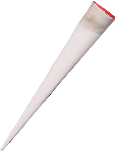 Nep Marihuana/Cannabis joint - 22 cm - Hippie - Sixties - Flower Power - verkleed accessoires