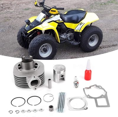 Complete Cilinder en Zuiger Set voor LT 80 LT80 (1987-2006) - Aluminium, IJzer, Ringen en Pakking voor Top Einde Reparatie