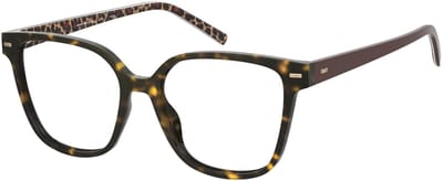 Seventh Street 7A 609 Havana animalier 53/16/140 WOMAN Brilmonturen