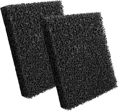 Actieve Koolstoffilters voor SOG Toiletten, 2 Vervangfilters voor Motorhomes met SOG Afzuigsysteem, Sponsfilter voor Thetford Deuren, Reserveonderdelen voor Thetford Toiletten