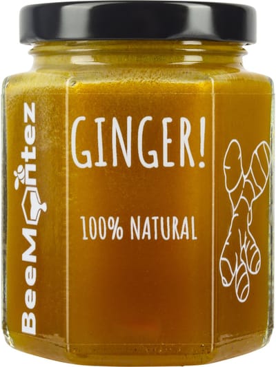 BeeMontez GINGER! - Pure honing met gember - 100% Natural