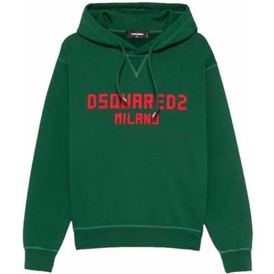 Dsquared2 Milano Logo Groen Trainingspak