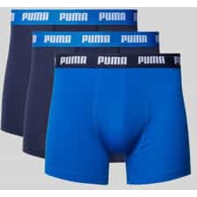 PUMA ACCESSOIRES - puma men everyday boxer 3p - Sportondergoed heren - Blauw