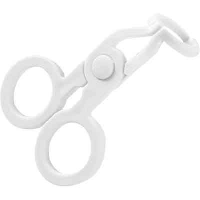 Plastic contactlensinbrenger/verwijderaar met zuignap voor zachte lenzen, accessoires voor een gemakkelijke pasvorm. white
