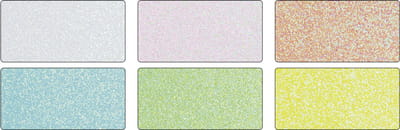 Glitzerkarton Folia 174x245mm 6 Blatt Pastell sortiert