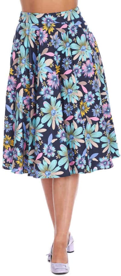 Banned - Summer Bee Rok - S - Blauw