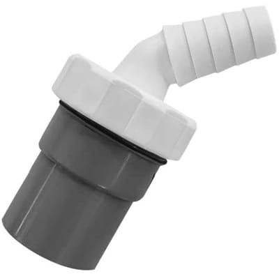 Adapter voor afvoergarnituur voor wasmachine en vaatwasser - 40 mm uitgangsdiameter, 18-23 mm inlaatdiameter