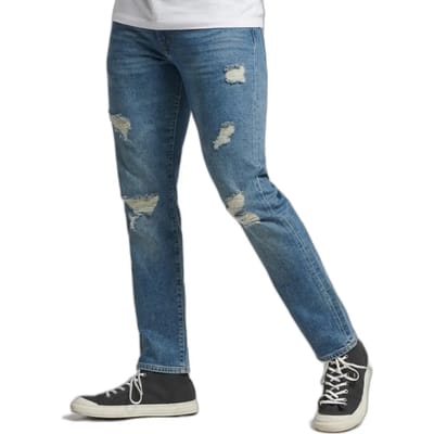 Superdry Slim Broek Blauw 32 / 32 Man
