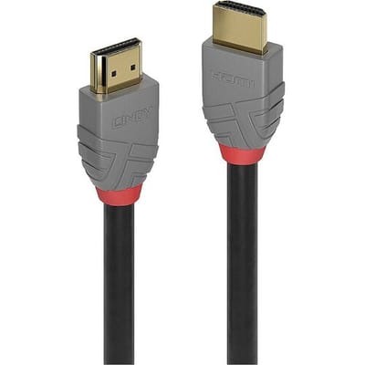 LINDY 36951 HDMI-kabel HDMI Aansluitkabel HDMI-A-stekker, HDMI-A-stekker 0.50 m Zwart 8K UHD
