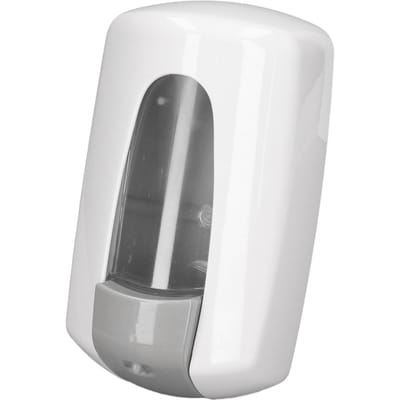 Zeepdispenser 1000ml Groot Handpersmodus Ruimtebesparend Economisch Handmatig Shampoodispenser white