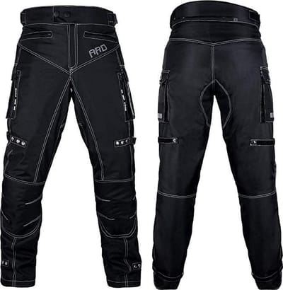 Motorbroek voor heren Dual Sport Motocross Motorbroek Rijden Overbroek Enduro Adventure Touring Waterproof CE Armored All-Weather - (Waist 28''-30'' Length 34'') - Motorcycle Pants Riding Overpants Enduro Waterproof CE Armored All-Weather