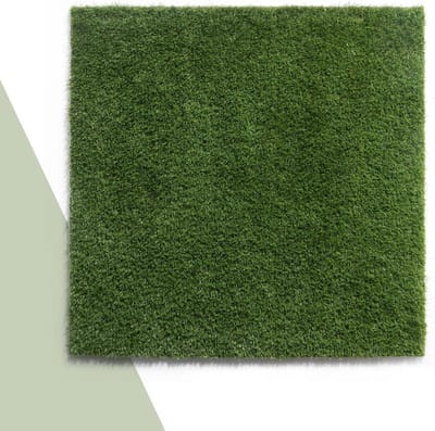 Kunstgras Tapijt - Buiten vloer - Terras Balkon - Waterdoorlatend - 133x100cm - Groen