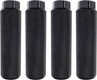 Fietspennen Set - BMX Pedalen - Fietsen Ondersteuning - Sterke Legering - 2 Paar - Zwart