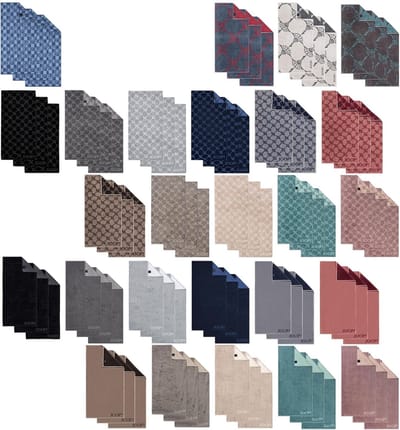 JOOP! Handdoek Classic / Infinity / Signature Een maat, 50x100 Set van 3