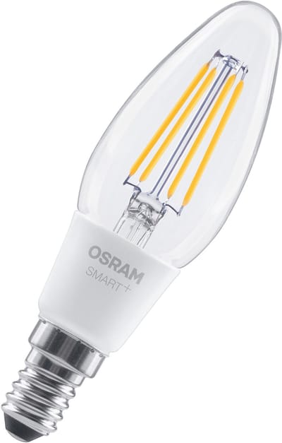 Osram Smart E14 LED Kaarslamp | 4W 2700K 220V/240V 827 470Lm | 300° Ø35mm Dimbaar