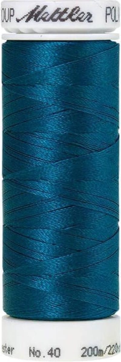 AMANN POLYSHEEN NAAI-BORDUURGAREN, COL-4116 BLAUW, 200M, PER STUK.