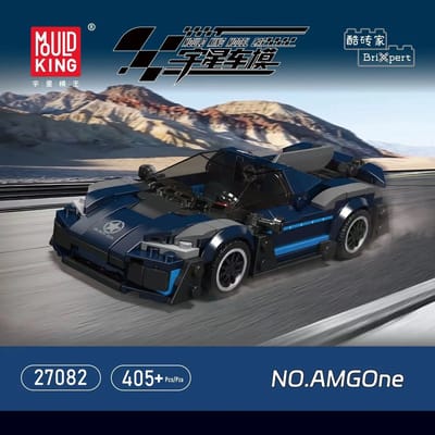 Mouldking 27082 - Mercedes AMG One - 406 onderdelen - bouwset - past op bekende merken - bouwpakket