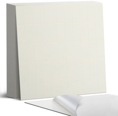 Coloray Plaktegels - Modieuze verticale tegels Portugese Tegels - 30 cm x 30 cm - Romig Plaktegels - 9 stuks - Vierkant PVC Tegels - Plaktegels Keuken - Zelfklevende Vloertegels - Vinyl Tegels Zelfklevend - Zelfklevende Tegels