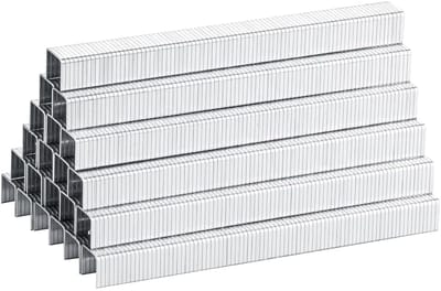Nietjes, Verzinkte Nieten voor Tacker, 20 Gauge 10,5 mm Kroon, Ideaal voor Stoffering, Bouw en Meubels (1.512 Stuks)