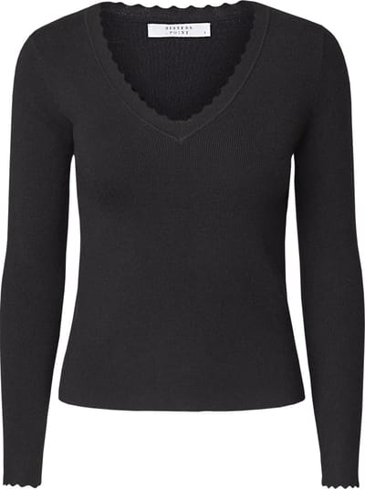 SISTERS POINT Limea-ls - Dames Trui - Black - Maat M