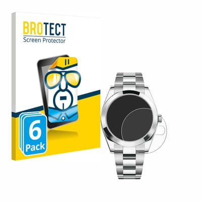 BROTECT - Screenprotector voor Rolex Datejust 41 - Folie Beschermfolie transparant 6 Stuks