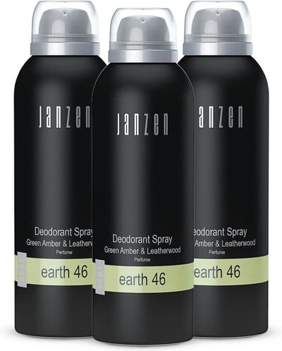 JANZEN Deodorant Spray Earth 46 3-pack