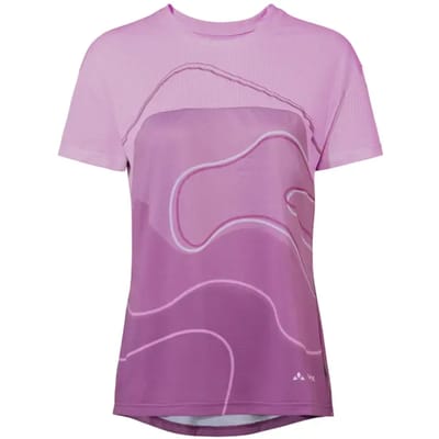 VAUDE Moab T-Shirt VI, Fietsshirt, Dames Fiets-Sport T-shirtReguliere pasvorm