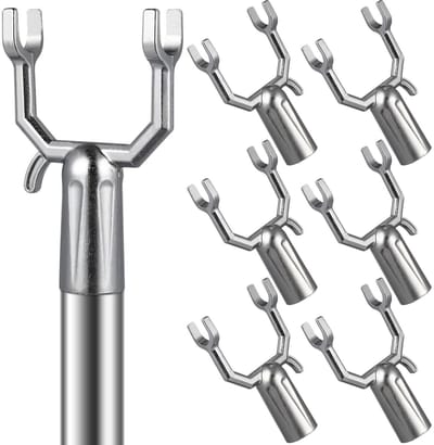 Dailygoods- Takkensteunen Robuuste Aluminiumlegering - Set van 8 - Sneeuwbelasting Bescherming - Duurzaam - Ondersteuning voor Fruitbomen - Afmetingen 10 x 6 x 1,9 cm - Taksteun