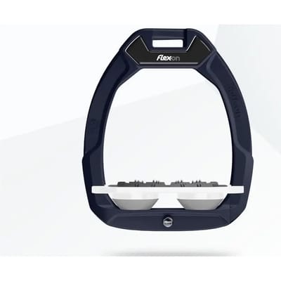 Veiligheidsstijgbeugels Plat Ultra Grip Aluminium/Wit/Grijs Flex-On Safe-On