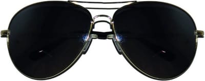 Bril piloot met spiegelglas
