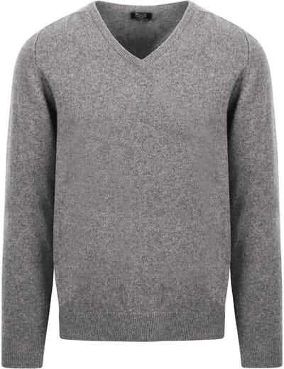 William Lockie Pullover Lamswol Flannel - Maat XXL - Heren - Pullovers