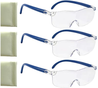 CLVP® Loepbril voor Volwassenen - Vergrootglas Bril - Vergrootspiegel met Verlichting