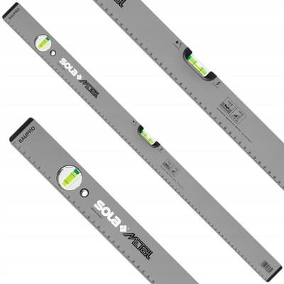 SOLA Baupro Aluminium Waterpas 100cm - Precies 0,5 mm/m