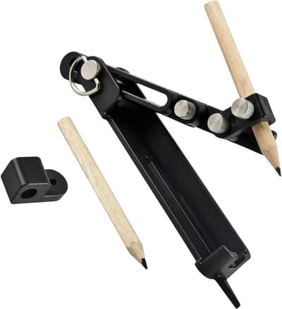 Meetgereedschap Set - Markering Tool - Precisie Tekenen - Multifunctionele Aanpassing - Compact Ontwerp - Aluminium