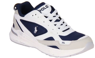 Ralph Lauren Polo Trackster 275 Sneaker Blauw-Wit