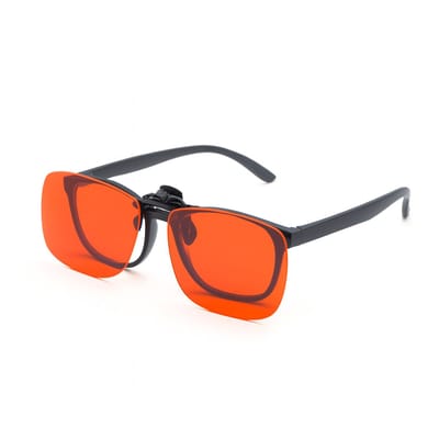 Blue Light Blocker Clip-On voor Leesbril – Blauw Licht Filter – Beschermt Melatonine en Bioritme – Verbeterde Nachtrust – Anti Vermoeide Ogen – Geschikt voor Leesbrillen
