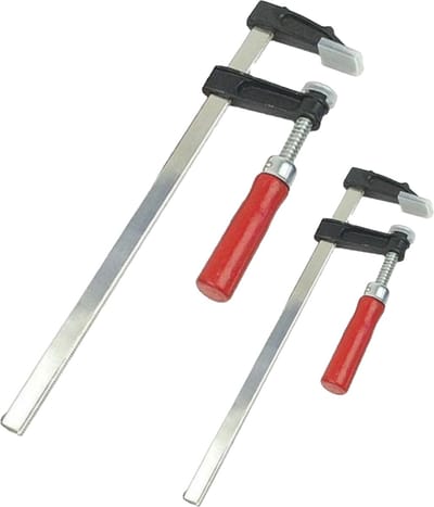Snelspan lijmklemmen set - 2x - verzinkt staal - bereik 150 en 300 mm - lijmtang
