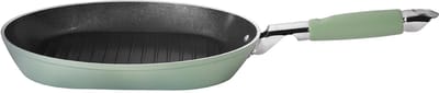 Primecook - Grillpan - rond - 30 cm - PFAS-vrij - geschikt voor inductie - veilige en slijtvaste Ecoshield anti-aanbaklaag