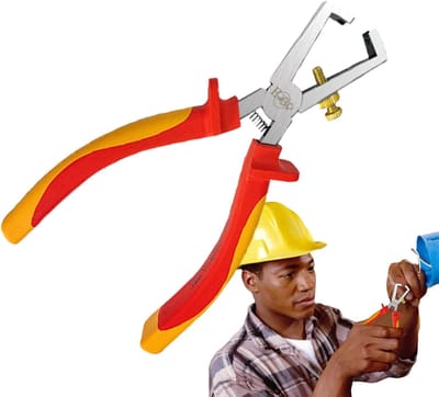 Draadstripper Tang - Elektricien Gereedschap - Kabel Strippen - Universeel 3-in-1 - Tot 5mm - Zwart