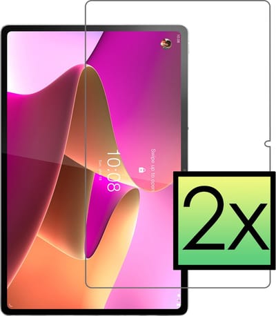 Screenprotector - 2 Stuks - Geschikt voor Lenovo Tab P12 Pro - Extra Sterk - Beschermglas - Gehard Glas - Tempered Glass - Screen Protector - Bescherm Cover