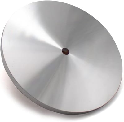 Polijstschijf Aluminium - Platte Schuurdisc - Metaal Bewerking - Precisie Geslepen - 150mm Diameter 10mm