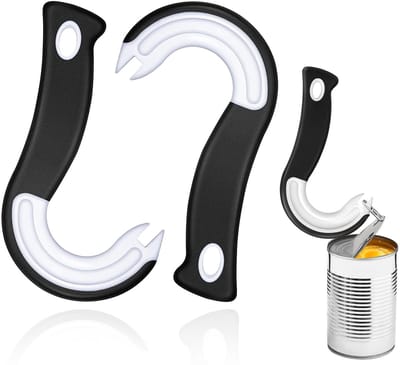 MTTProducts - Tregring Can Opener - Blikopener voor Senioren - Ergonomisch en Antislip - Handige Keukenhulp - Makkelijk te Gebruiken - Voor Ouderen