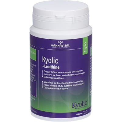 Mannavital Kyolic + Lecithine 200 Capsules
