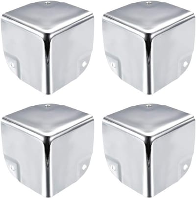 Hoekbeschermers voor Metalen Kasten en Dozen - 50x50x50 mm - 4 Stuks