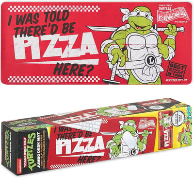 SnelShoppen - Teenage Mutant Ninja Schildpadden Bureauonderlegger 70x30 cm - Grote Muismat, Bureaubeschermer voor Thuiswerk, Gaming, Leuke Gadgets voo
