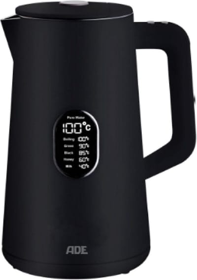 Ade Waterkoker 1,5l - zwart 1500 - 1800W