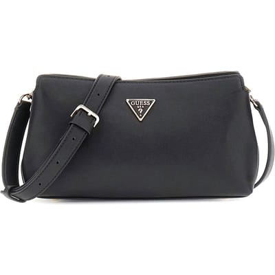GUESS Schoudertas Talent Crossbody Top Zip Black Zwart